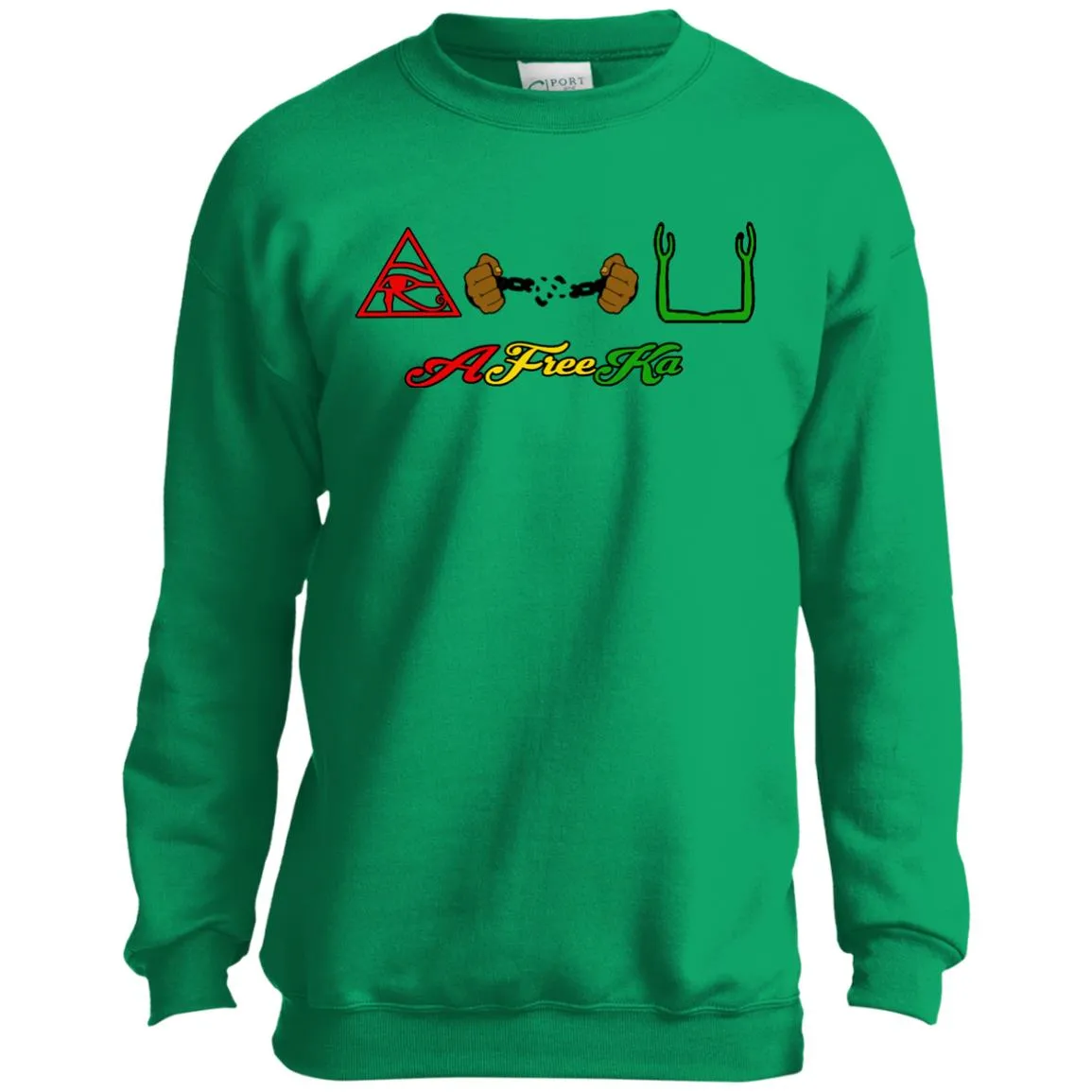 Afreeka Youth Crewneck Sweatshirt