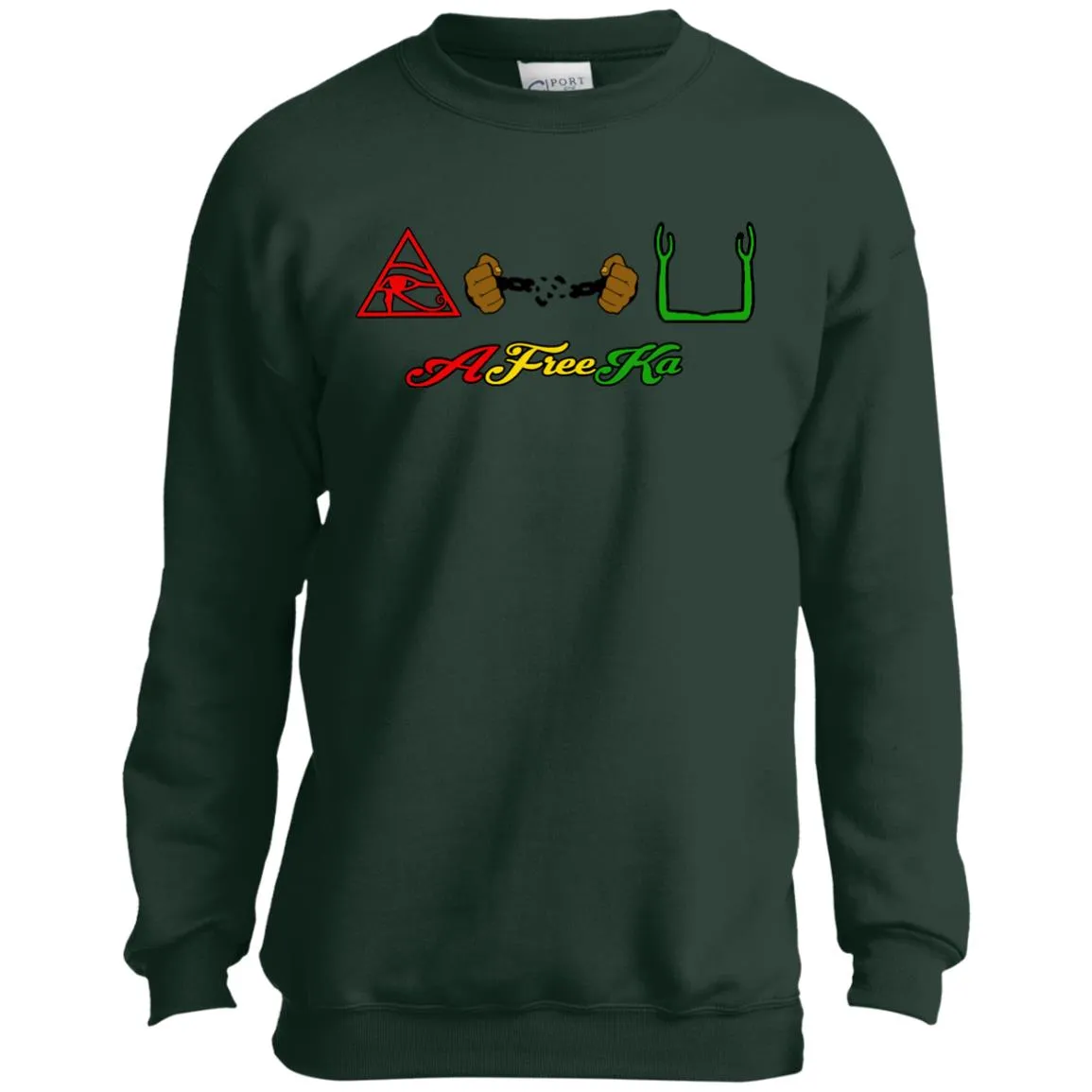 Afreeka Youth Crewneck Sweatshirt