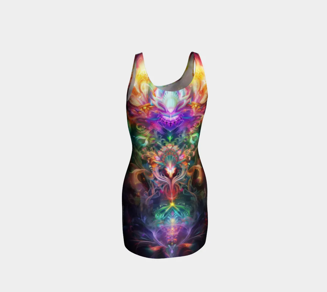 AIR THEORY BODYCON DRESS  | ACIDMATH AI