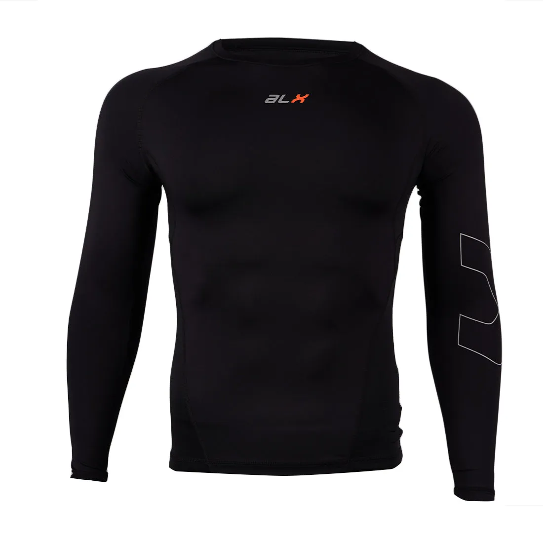 ALX Men's Tight Long Sleeve Top BLACK