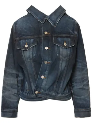 Balenciaga   Swing cotton denim jacket 