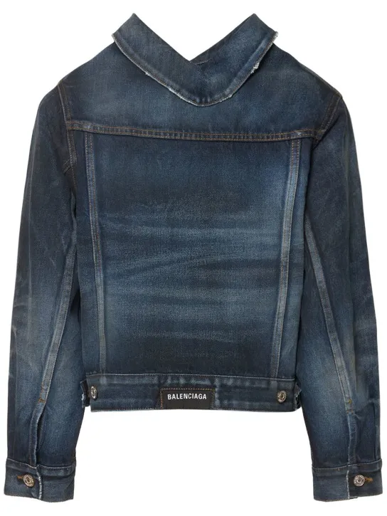 Balenciaga   Swing cotton denim jacket 