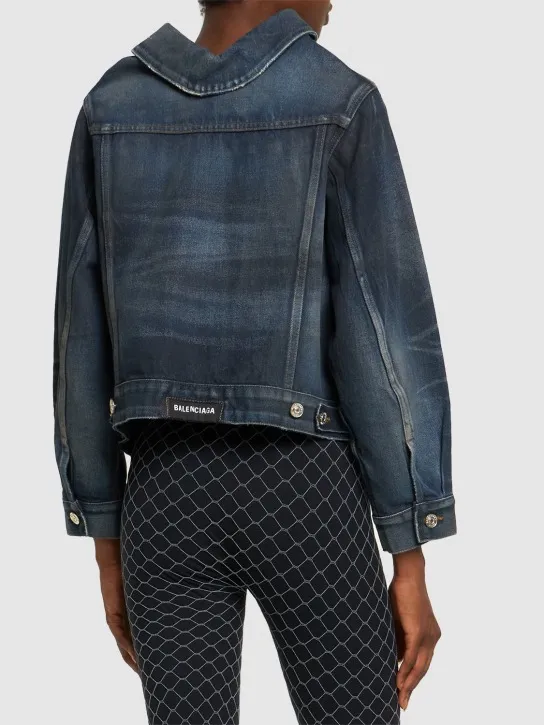 Balenciaga   Swing cotton denim jacket 