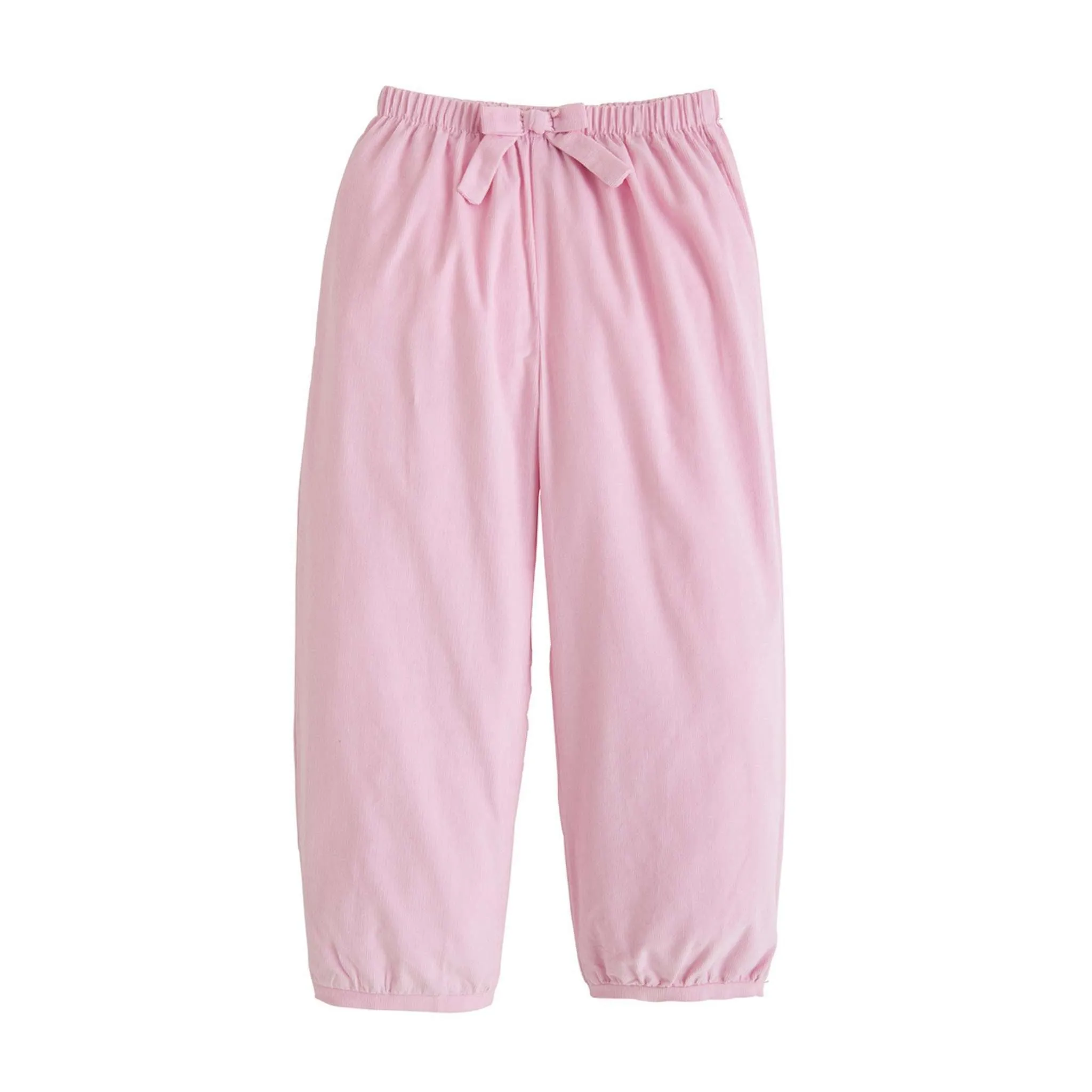 Banded Bow Pant (Corduroy) - Light Pink