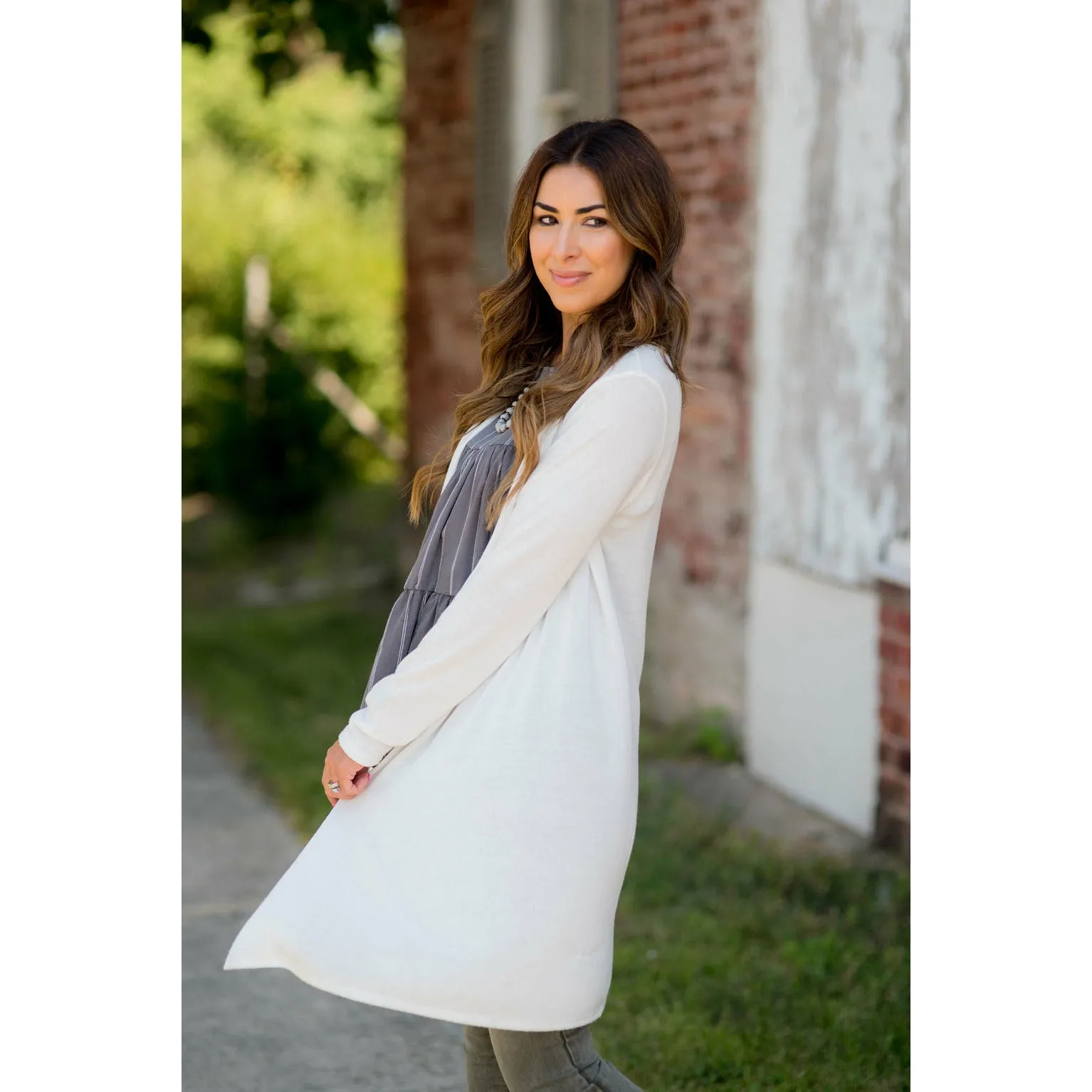 Basic Tunic Cardigan