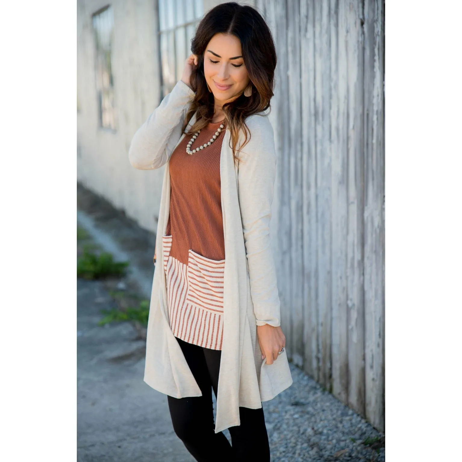 Basic Tunic Cardigan