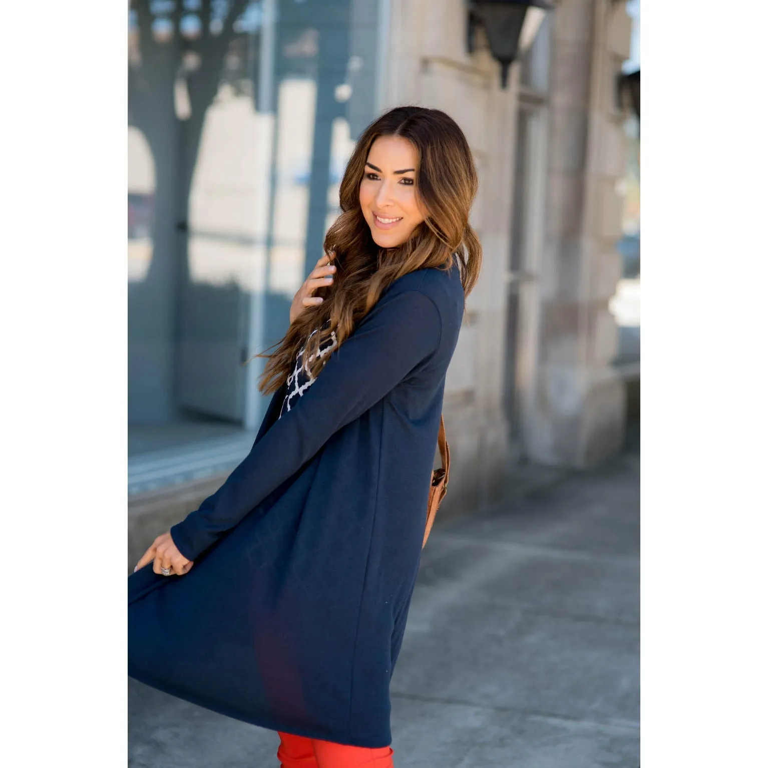 Basic Tunic Cardigan