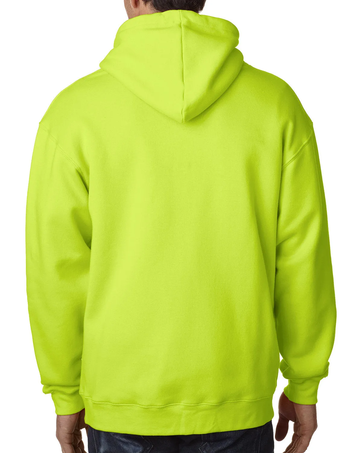 Bayside Men's Full-Zip Hooded Sweatshirt