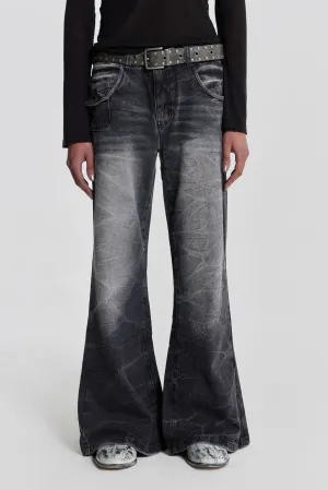 Black Crease Blaze Jean