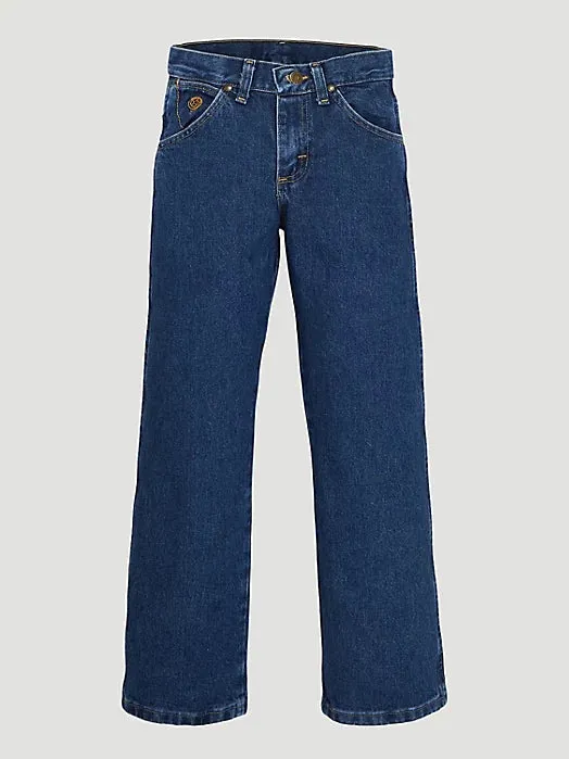 BOY'S GEORGE STRAIT COWBOY CUT® COLLECTION BY WRANGLER® ORIGINAL FIT JEAN IN HEAVYWEIGHT STONE DENIM | 13jgshd