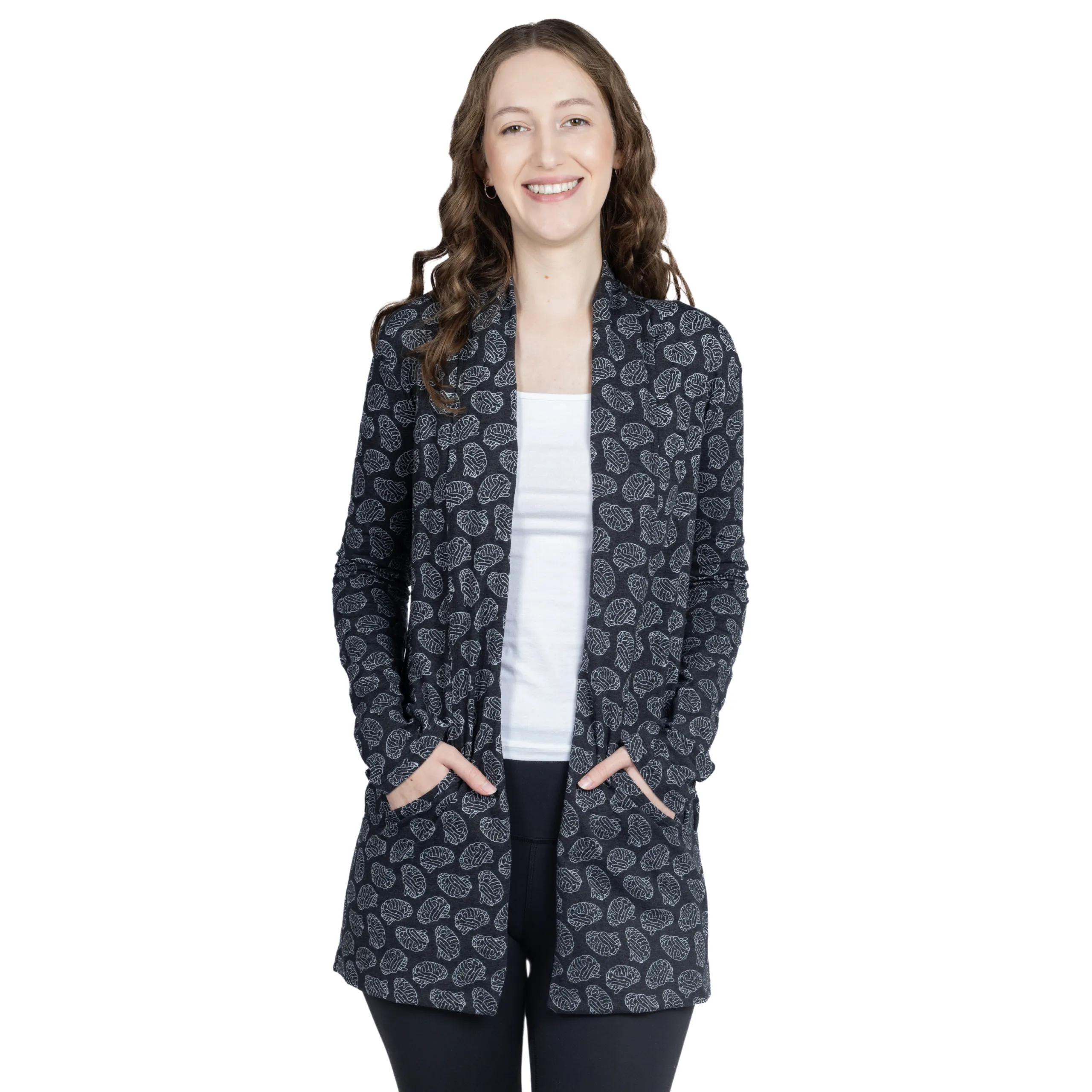 Brain Burnout Cardigan