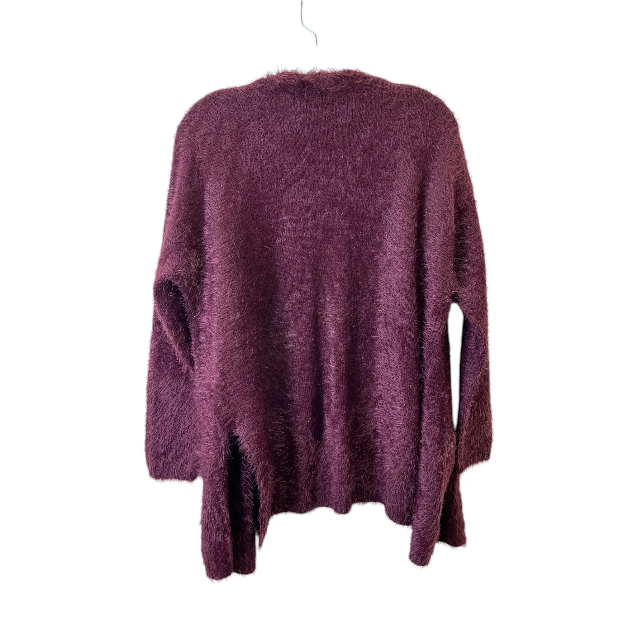 Cardigan By Chelsea And Theodore In Purple, Size:S