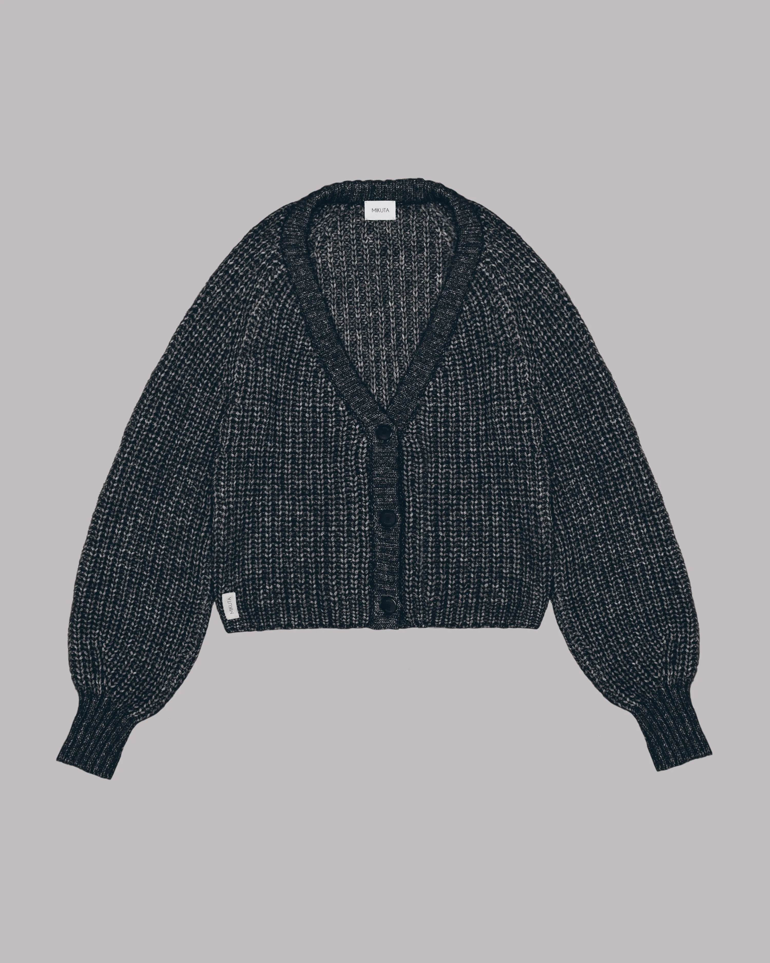 Cardigan The Dark Short Knitted