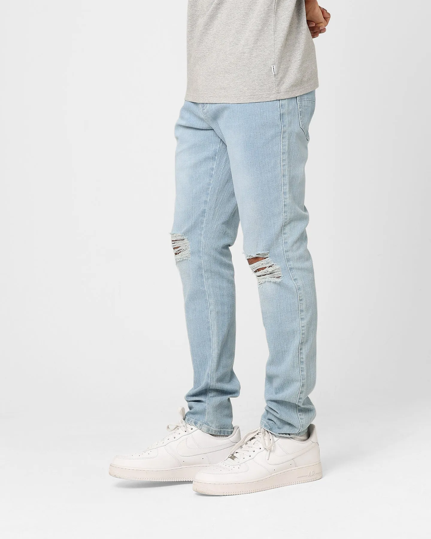 Carre Daily Distressed Jeans Superwash Blue