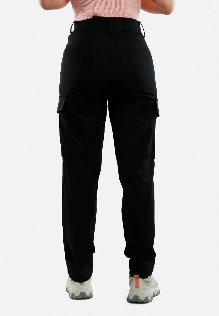 Casual High Waist Straight Pants