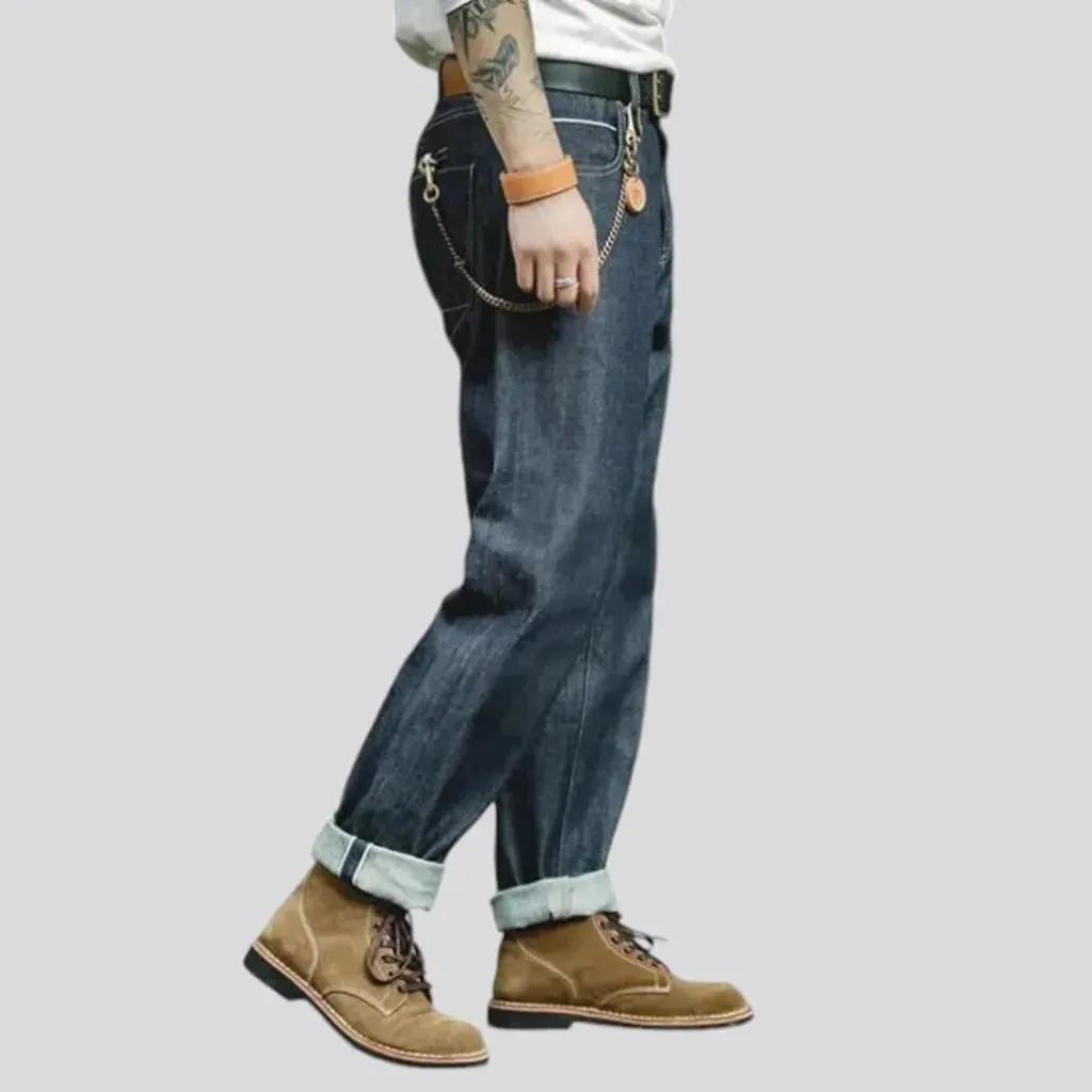 Casual style men's jeans