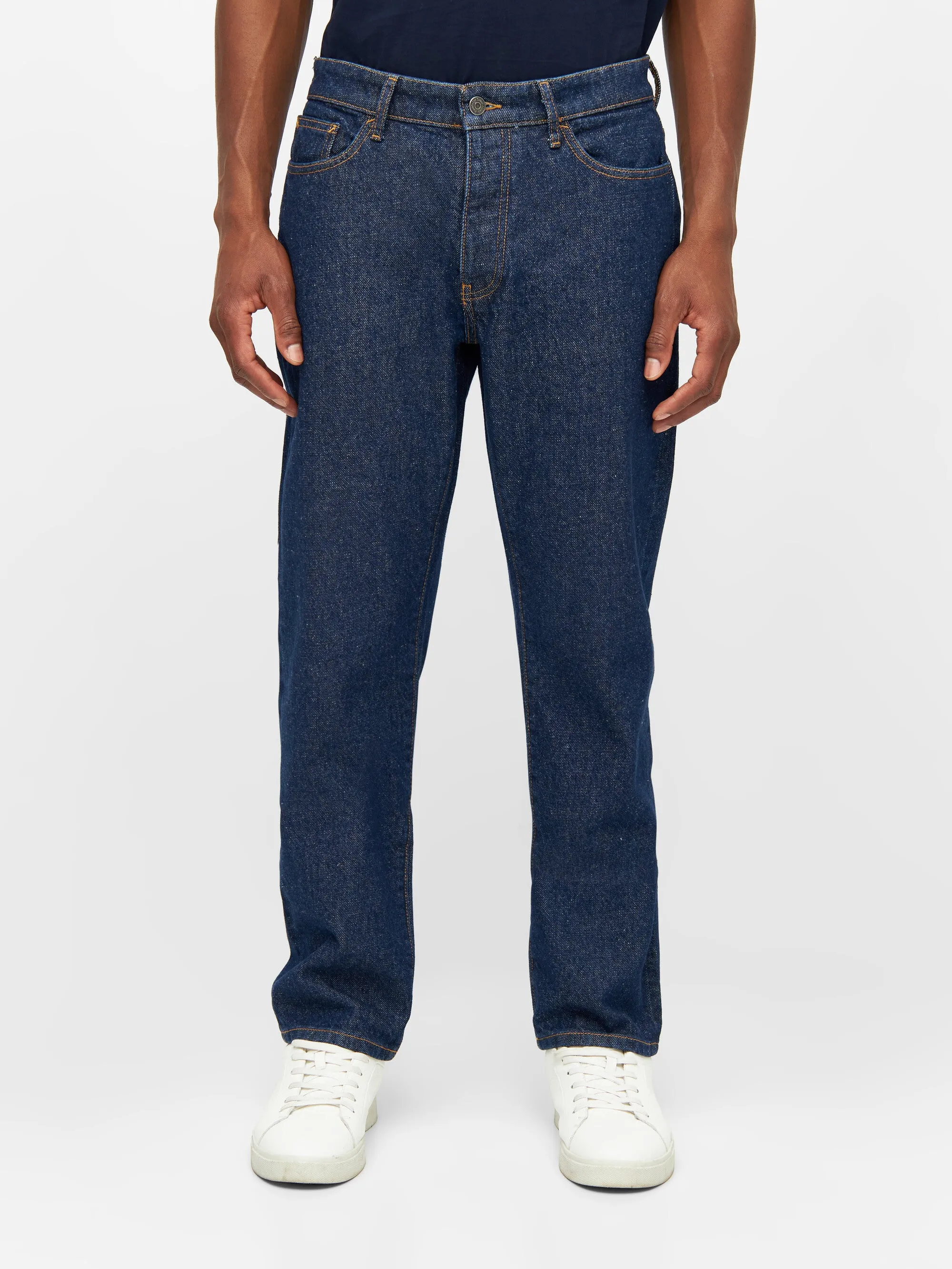 CHUCK regular straight denim jeans classic indigo REBORN™ - Classic indigo