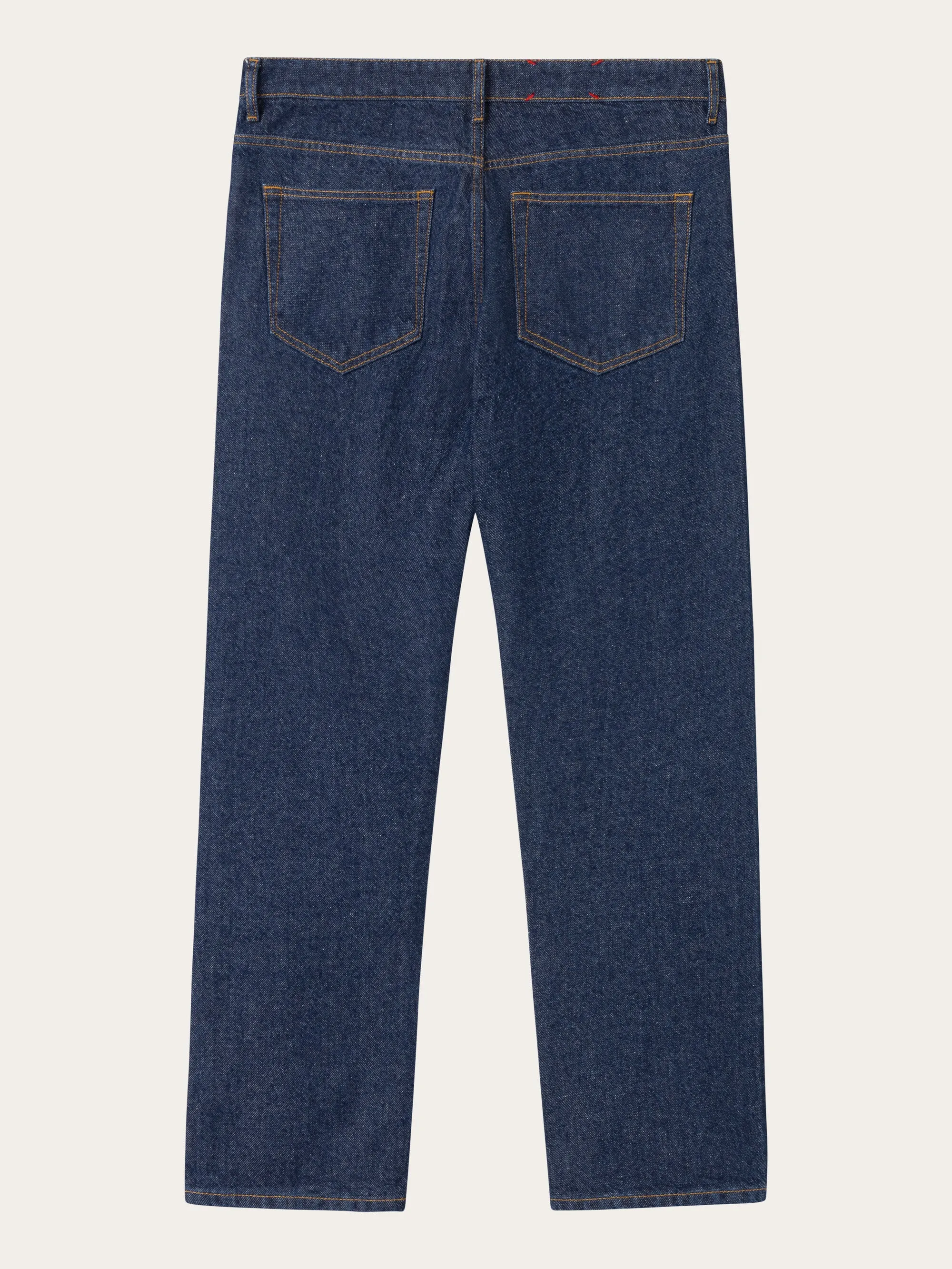 CHUCK regular straight denim jeans classic indigo REBORN™ - Classic indigo