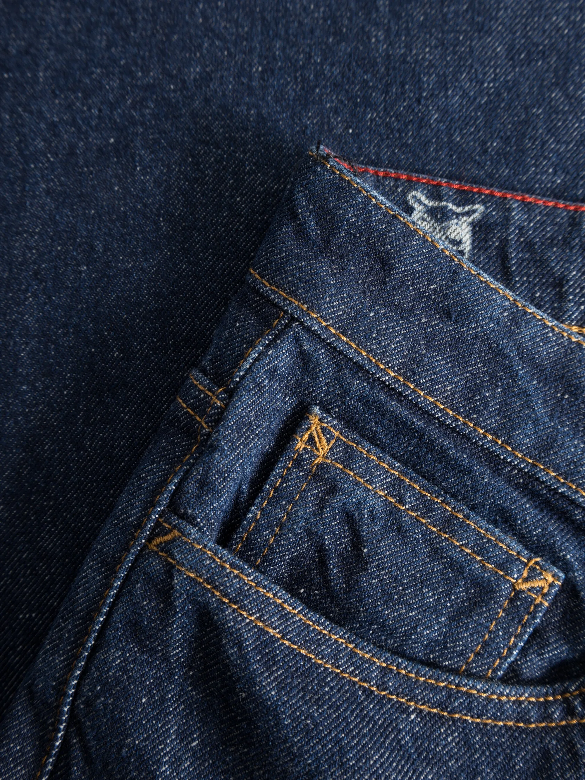 CHUCK regular straight denim jeans classic indigo REBORN™ - Classic indigo