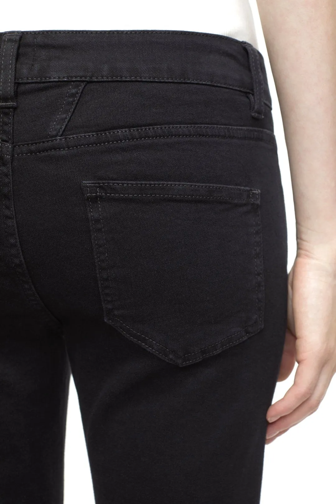 CLOSED Slim Mid Waist Jean Black