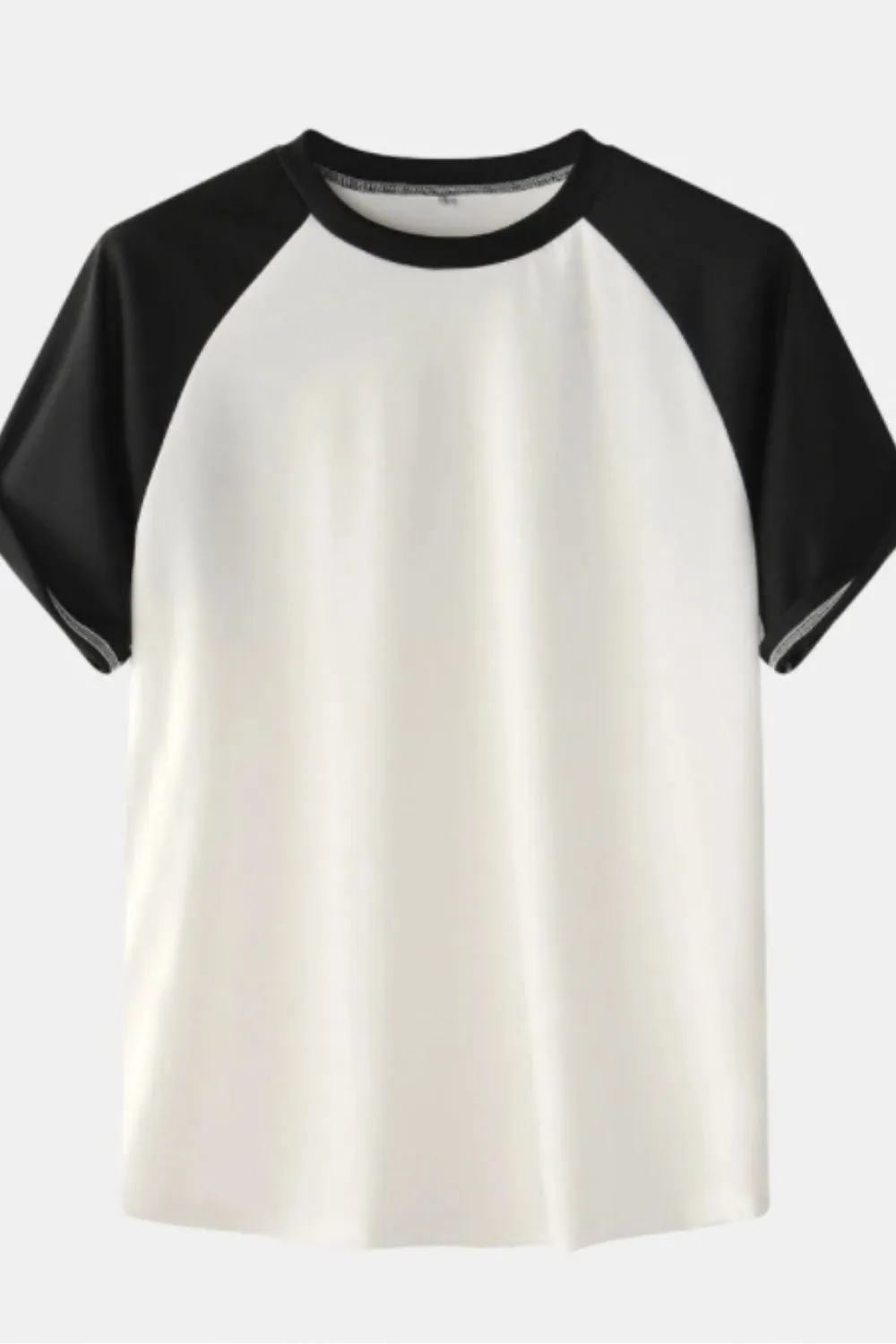 Colour Blocking T-shirt Black & White