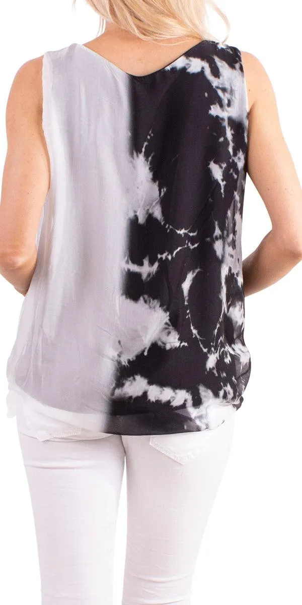 Corfu Sleeveless Blouse