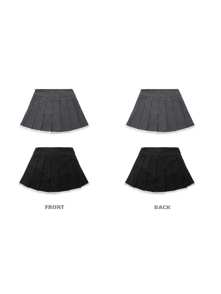 Decoration Pleated Skirt【s0000004801】