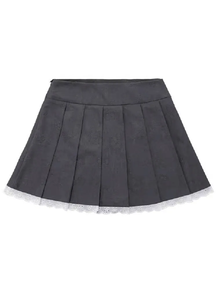 Decoration Pleated Skirt【s0000004801】