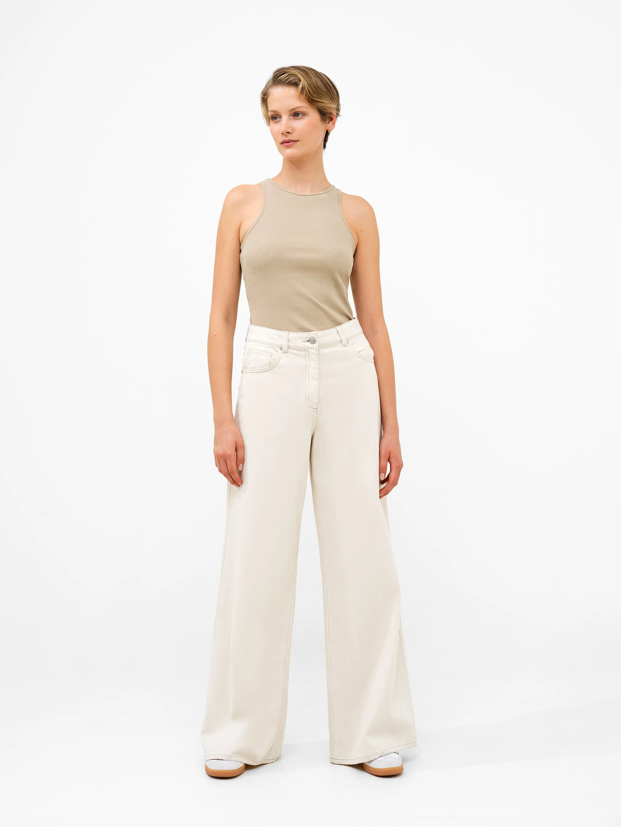 Denver Denim Relaxed Wide Leg Jeans