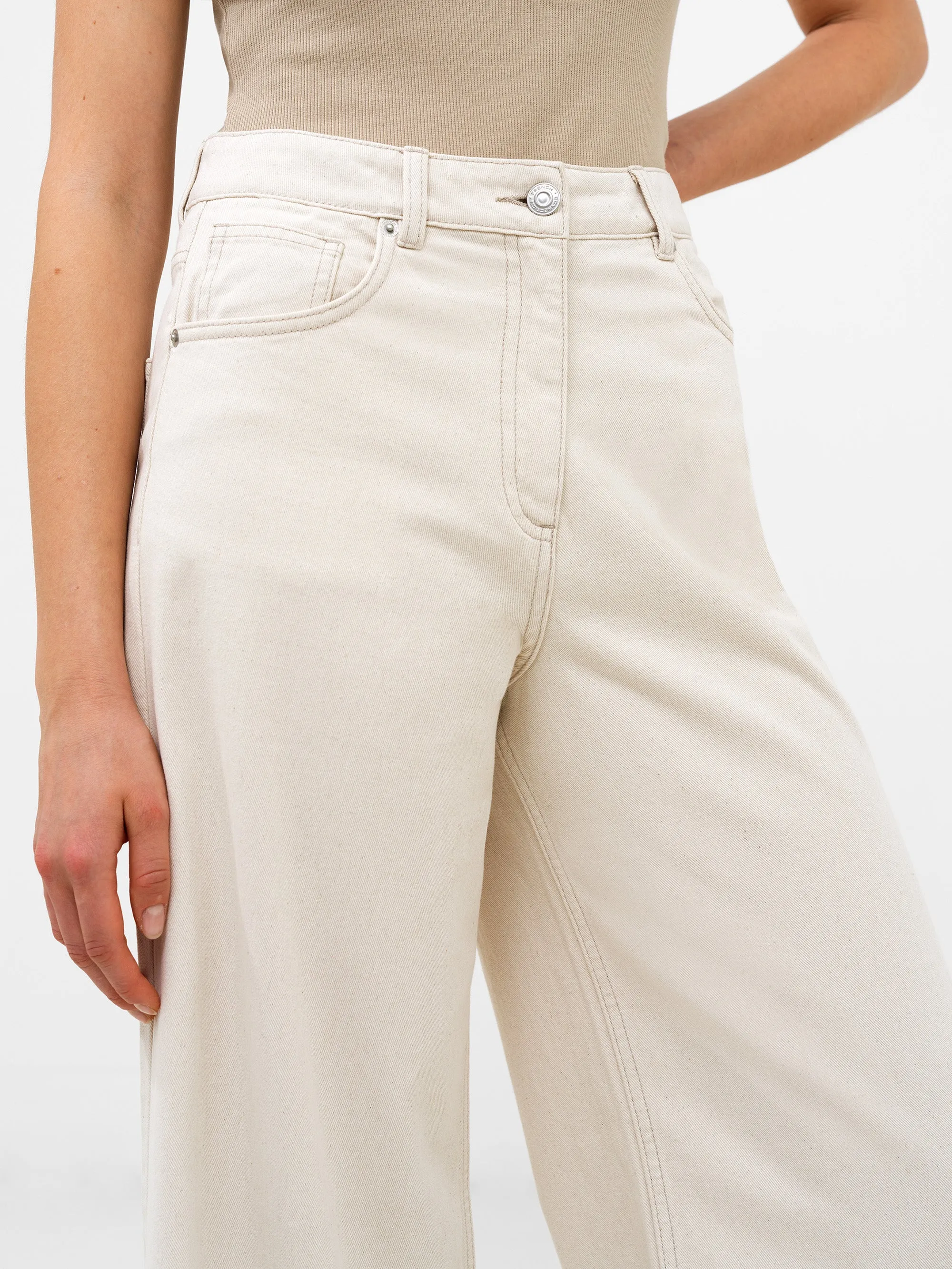 Denver Denim Relaxed Wide Leg Jeans