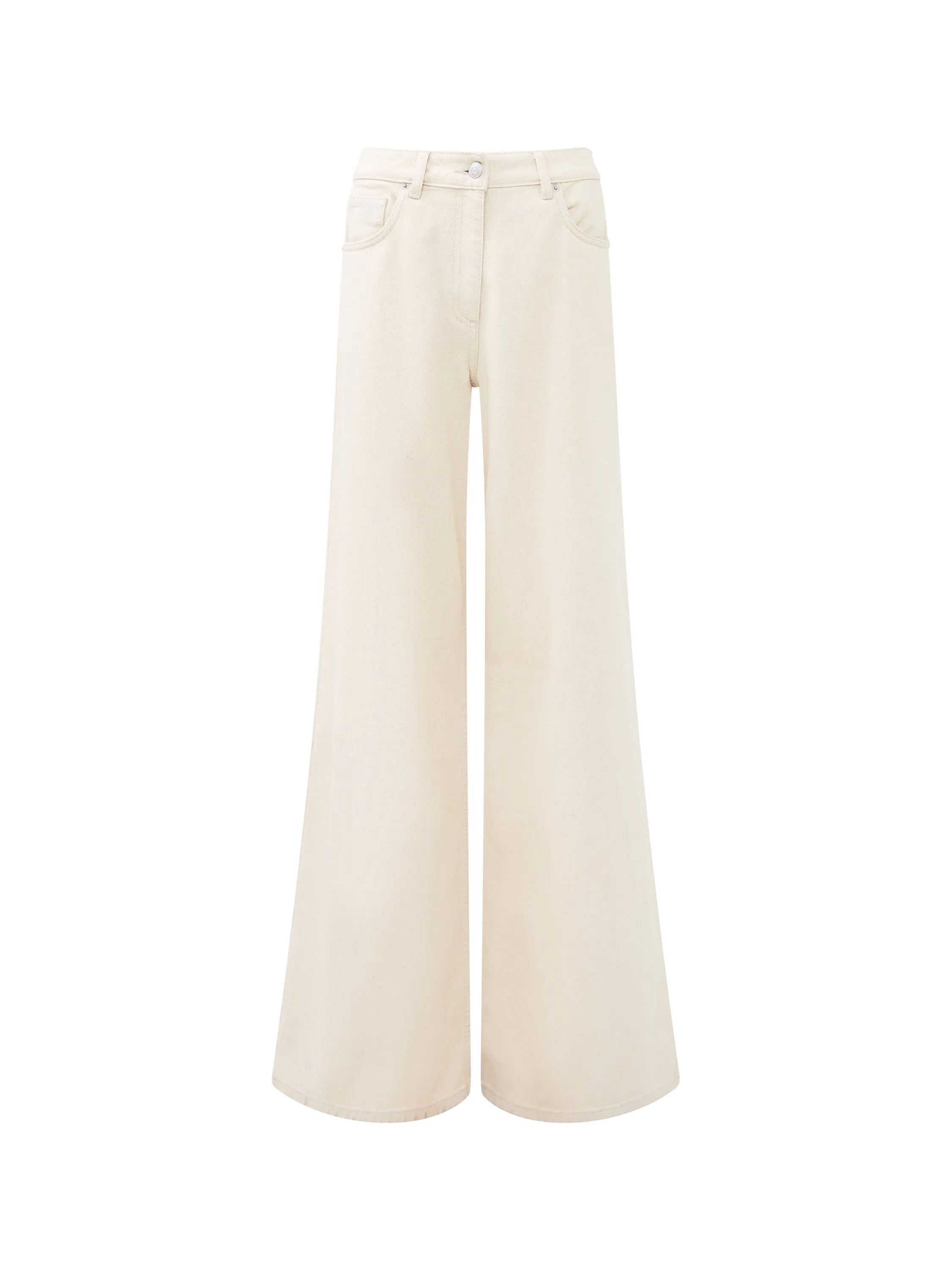 Denver Denim Relaxed Wide Leg Jeans