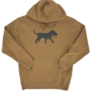 Distressed Logo Hoodie - Tobacco