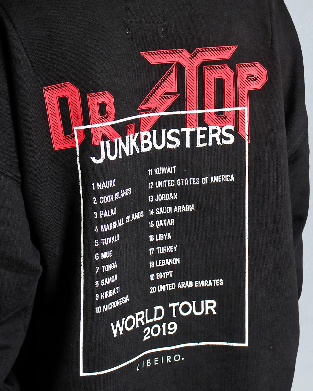 Dr.STOP JUNK BUSTER SWEAT SHIRT