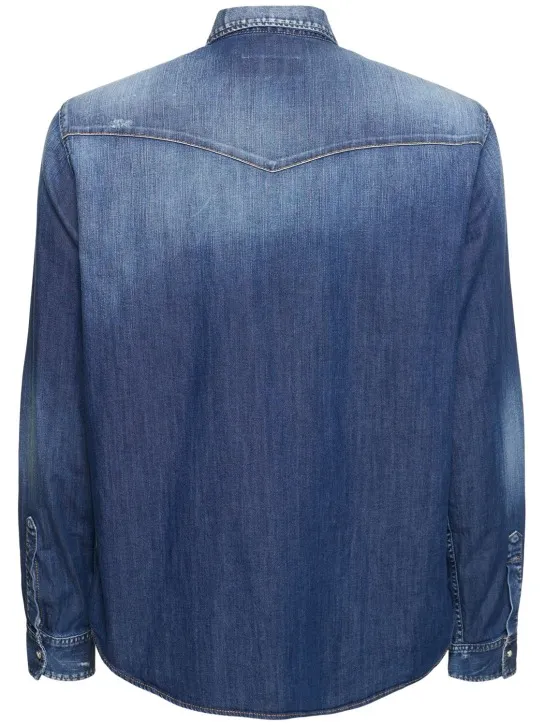 Dsquared2   Icon western denim shirt 