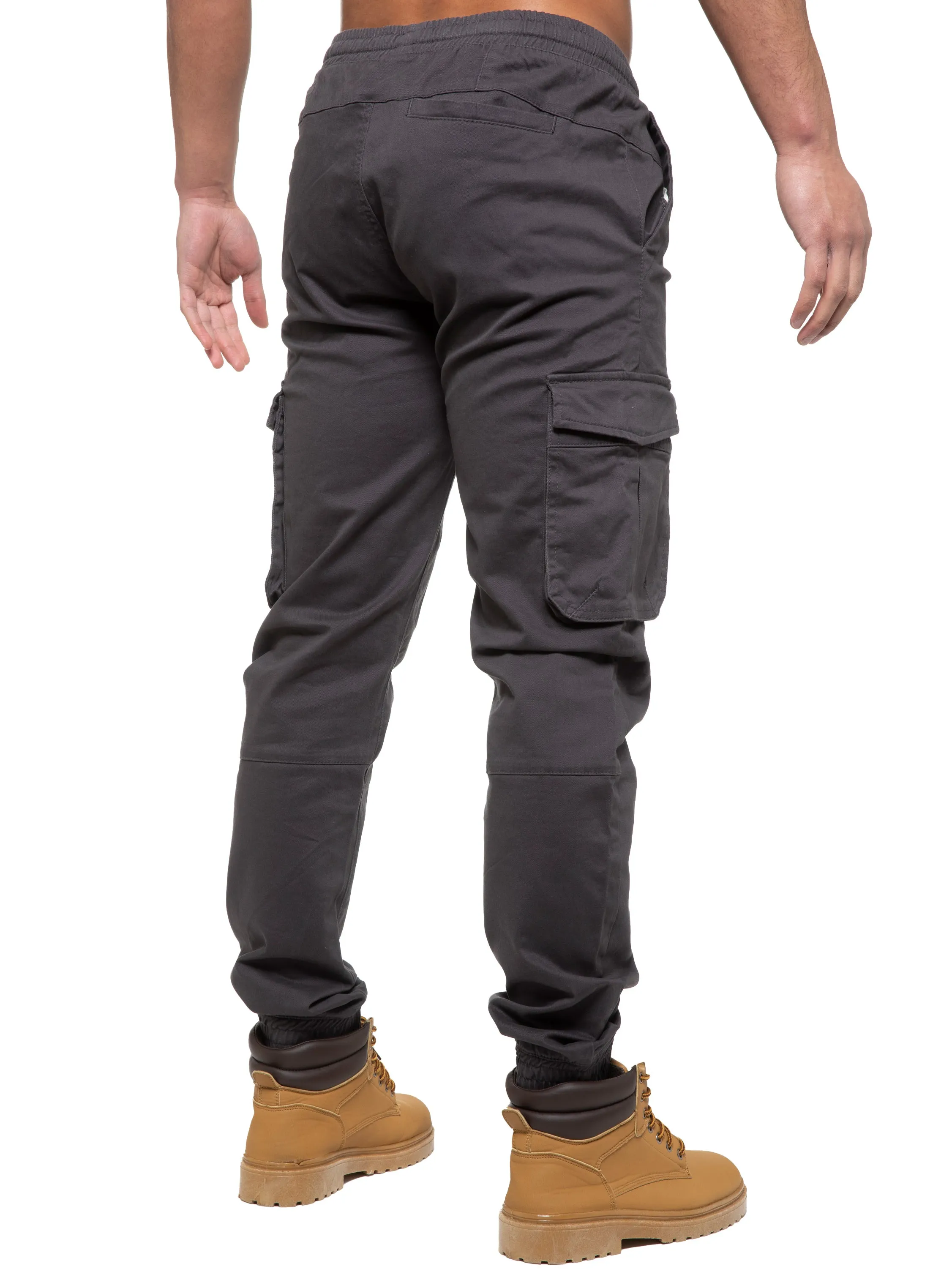 Enzo | Mens Cargo Jogger Jeans