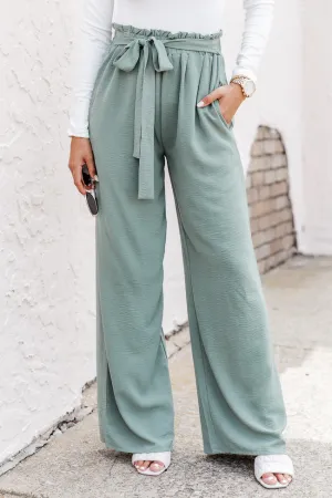 Epiphany Moment Sage Pants FINAL SALE