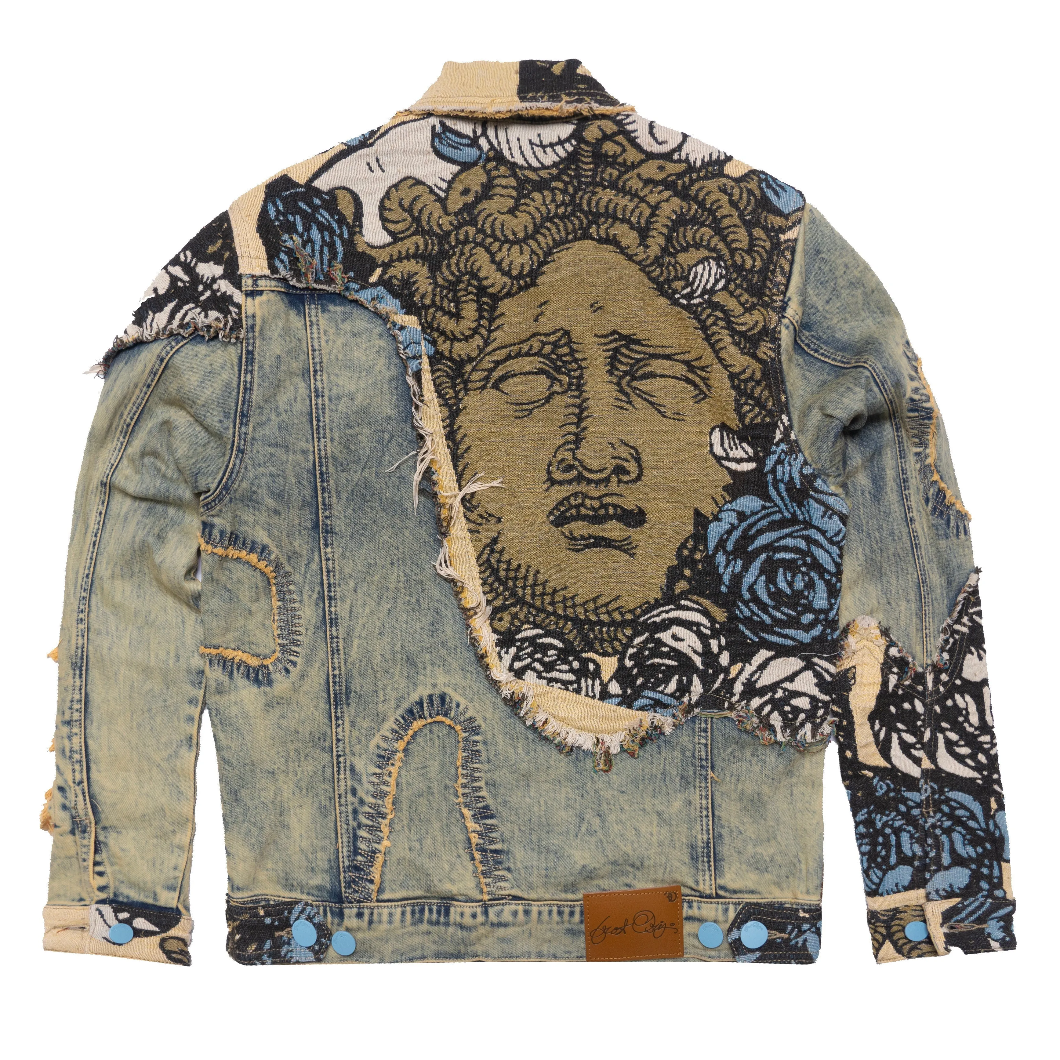 F1044 Cashay Tapestry Denim Jacket - Dirt