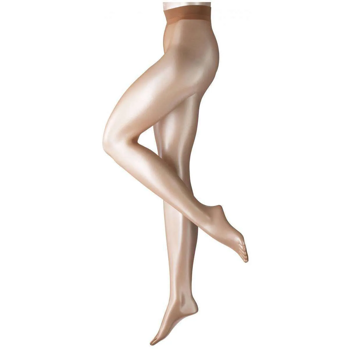 Falke Shelina 12 Denier Ultra-Transparent Shimmer Tights - Sun New