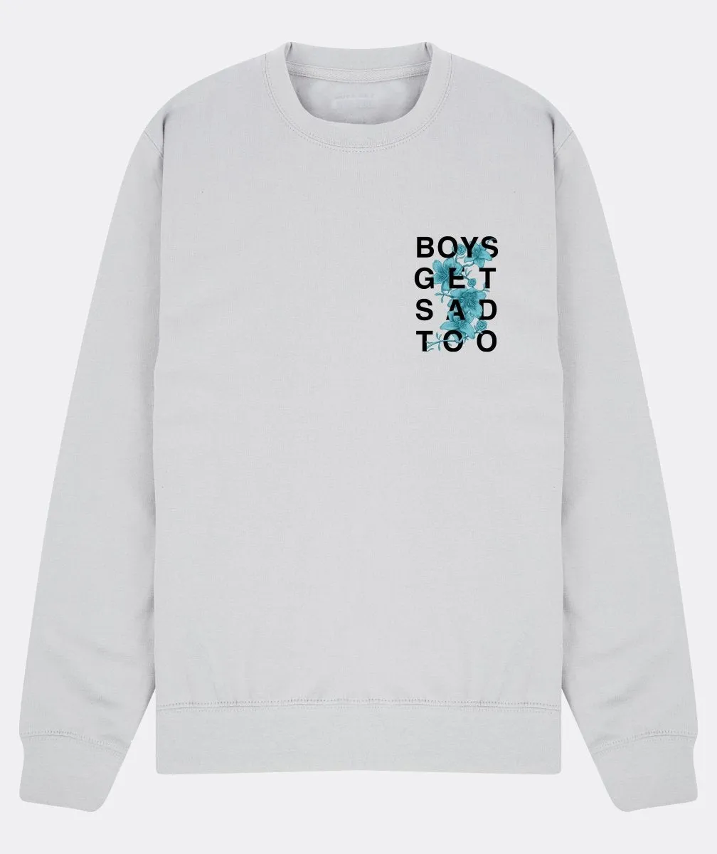 FLOWER CREWNECK GREY