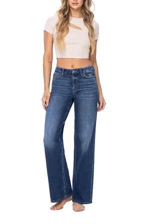 Flying Monkey - High Rise Loose Jeans - F5363