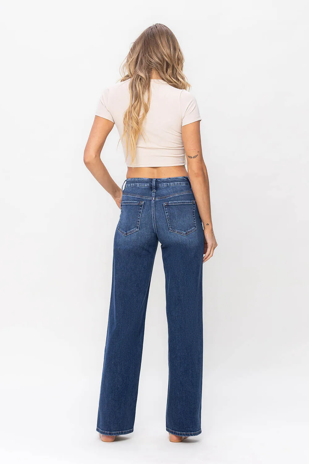 Flying Monkey - High Rise Loose Jeans - F5363