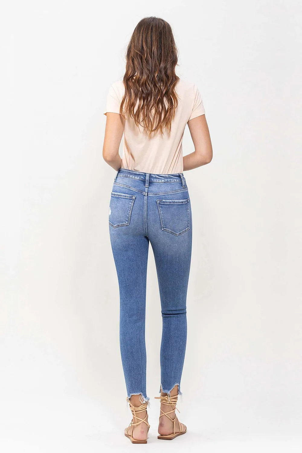 Flying Monkey My Only Wish High Rise Crop Skinny Jeans