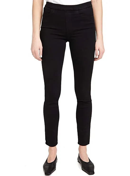 Hoxton Pull-On Ultra Skinny in Black Shadow