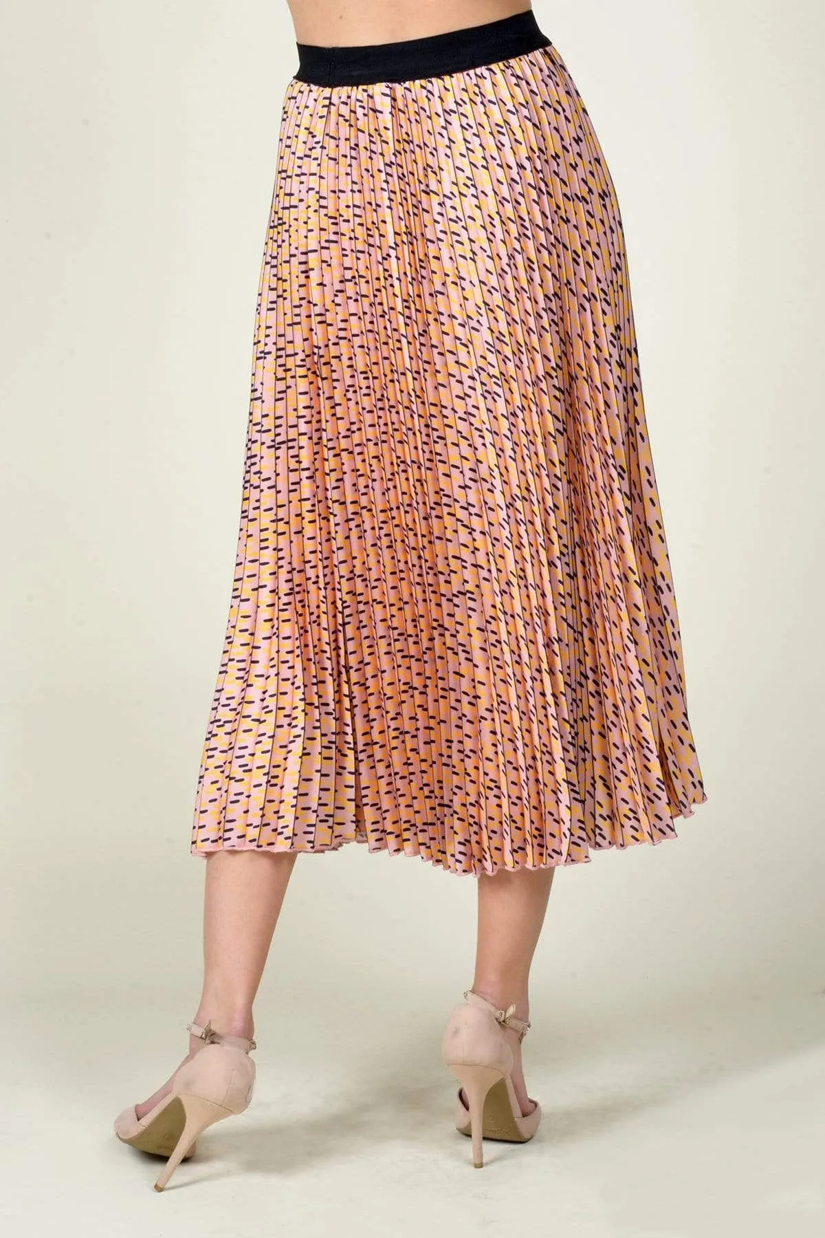 Ingrid Pleated Skirt - Sprinkles