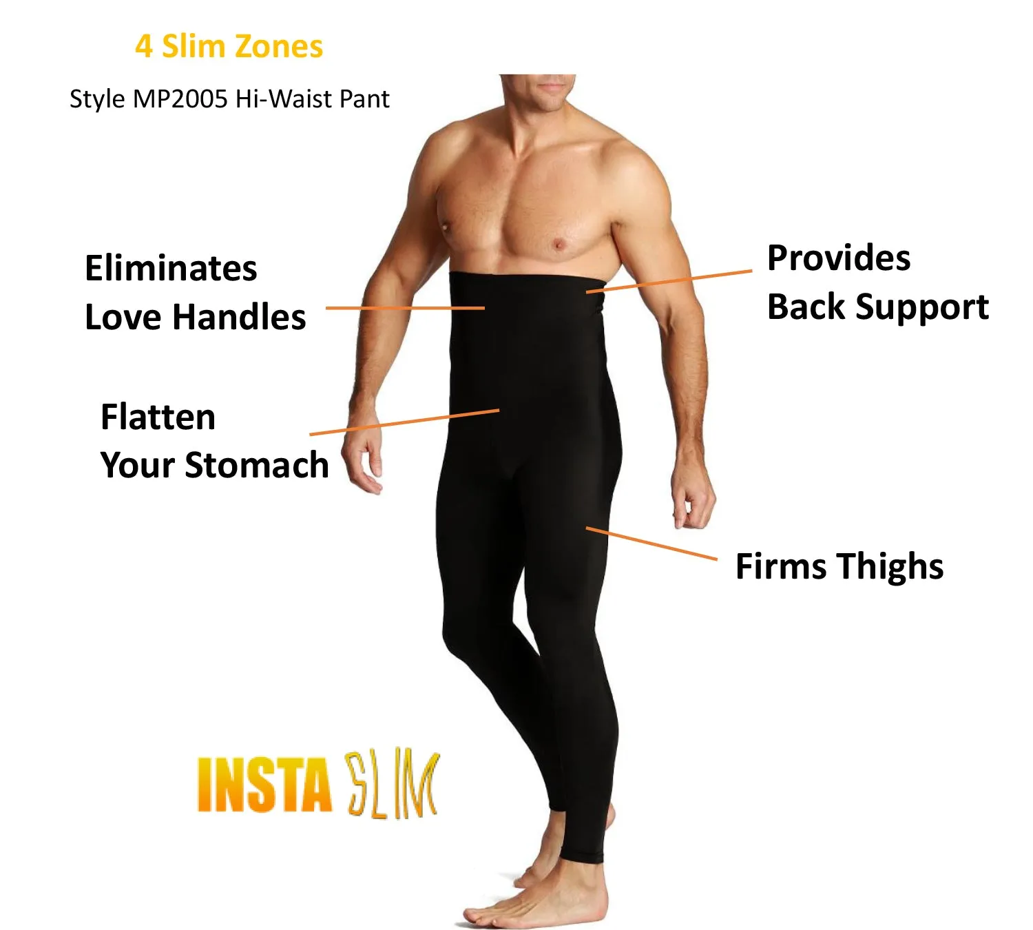 Insta Slim High Compression Hi-Waist Pants MP2005