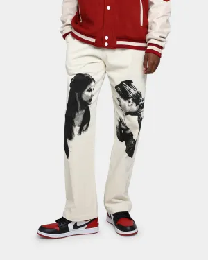 International Collective Lust For Love Corduroy Pants Off White