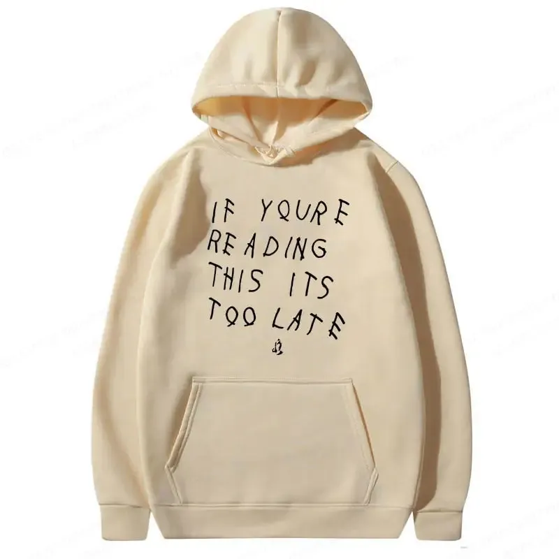 It's Too Late Hoodie