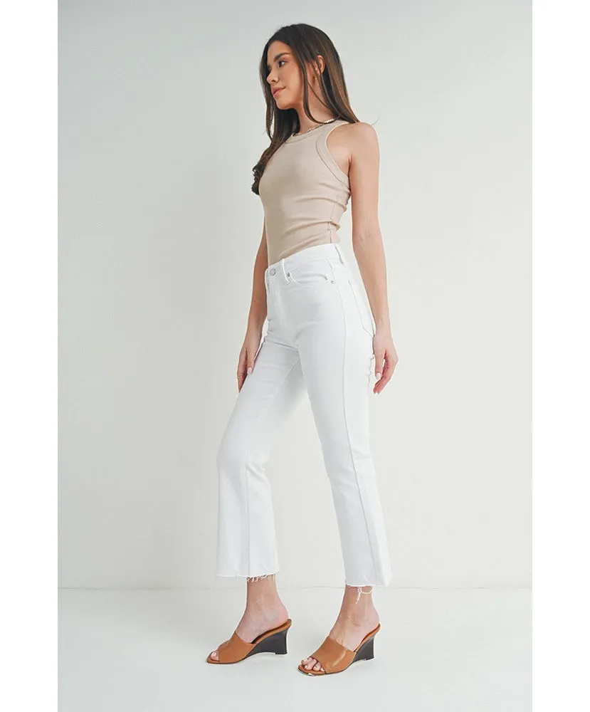 JBD - Hattie High-Rise Crop Flare Jeans