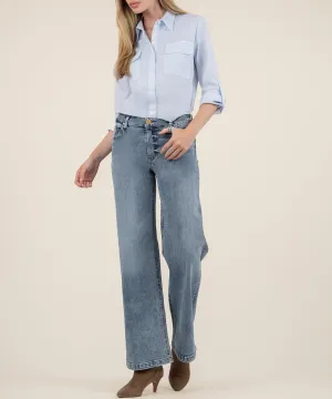 Jean High Rise Wide Leg