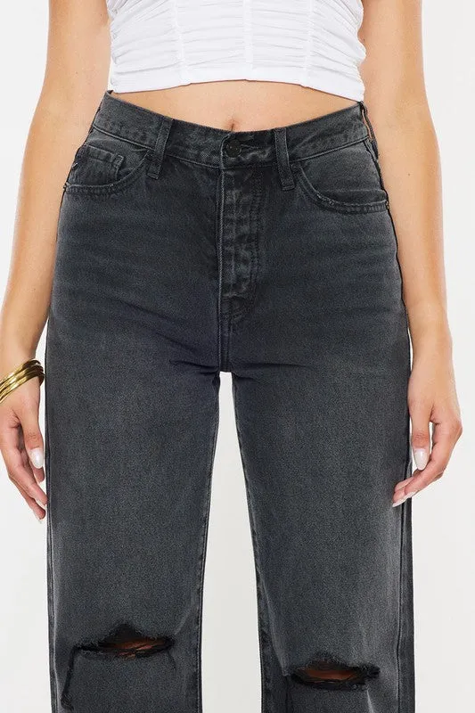 Kan Can Ultra High Rise 90's Flare Jeans